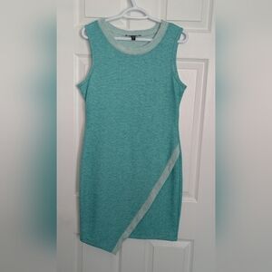 🎈Snap Women's (Size Large) Green Sleeveless Dress